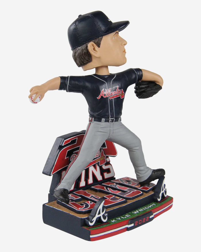 Kyle Wright Atlanta Braves 20 Game Winner Club Bobblehead FOCO - FOCO.com