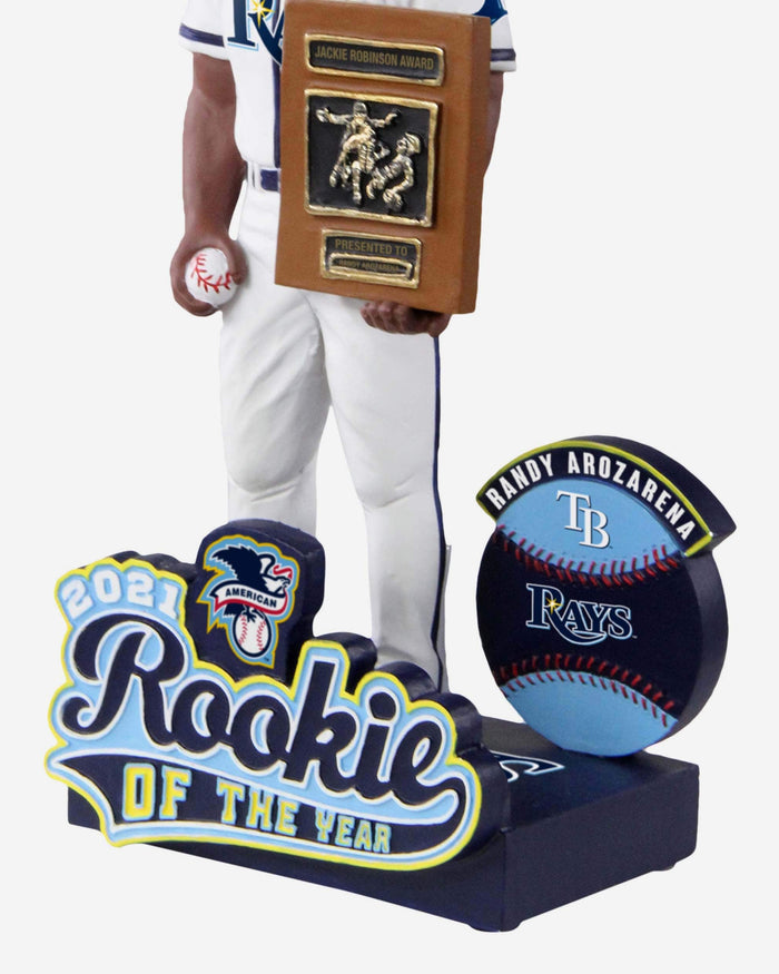 Randy Arozarena Tampa Bay Rays 2021 AL Rookie Of The Year Bobblehead FOCO - FOCO.com