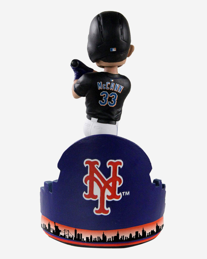 James McCann New York Mets Black Jersey Bobblehead FOCO - FOCO.com