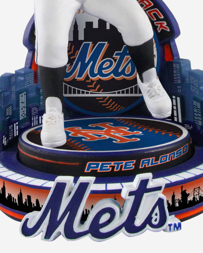 Pete Alonso New York Mets Black Jersey Bobblehead FOCO - FOCO.com