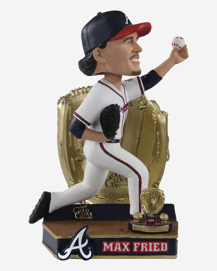 Max Fried Atlanta Braves 2021 Gold Glove Bobblehead FOCO - FOCO.com