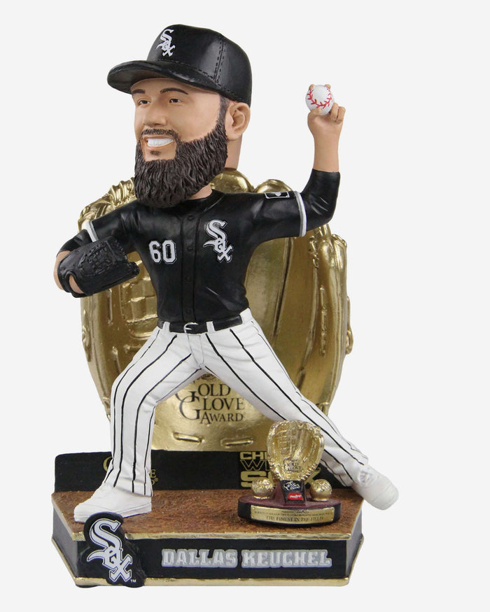 Dallas Keuchel Chicago White Sox 2021 Gold Glove Bobblehead FOCO - FOCO.com