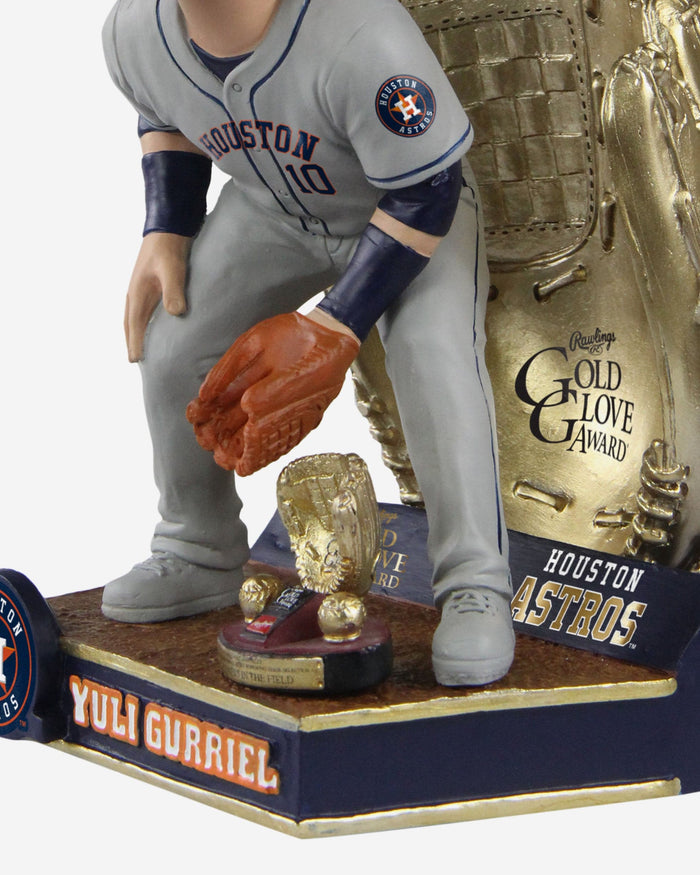 Yuli Gurriel Houston Astros 2021 Gold Glove Bobblehead FOCO - FOCO.com