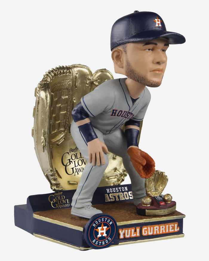 Yuli Gurriel Houston Astros 2021 Gold Glove Bobblehead FOCO - FOCO.com