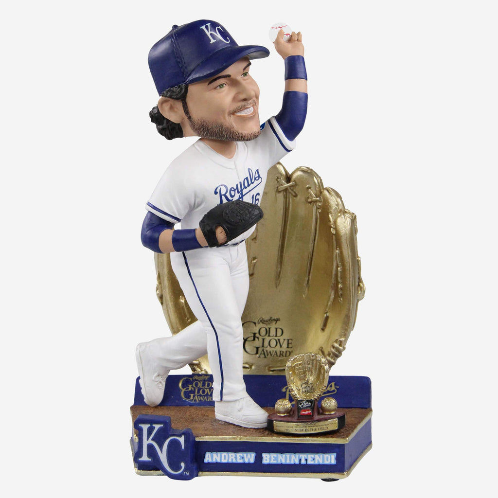 Andrew Benintendi Kansas City Royals 2021 Gold Glove Bobblehead FOCO - FOCO.com