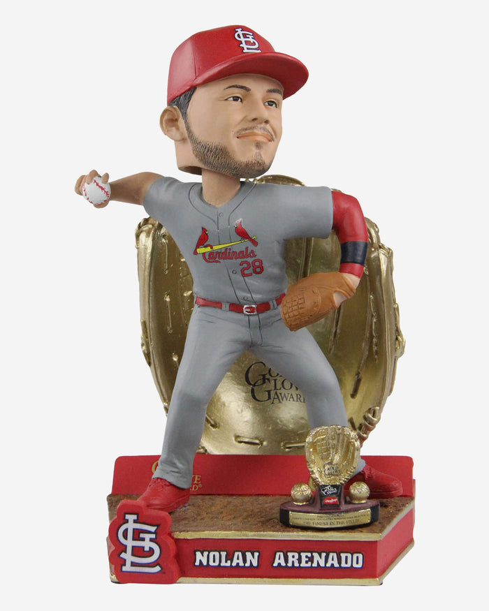 Nolan Arenado St Louis Cardinals 2021 Gold Glove Bobblehead FOCO - FOCO.com