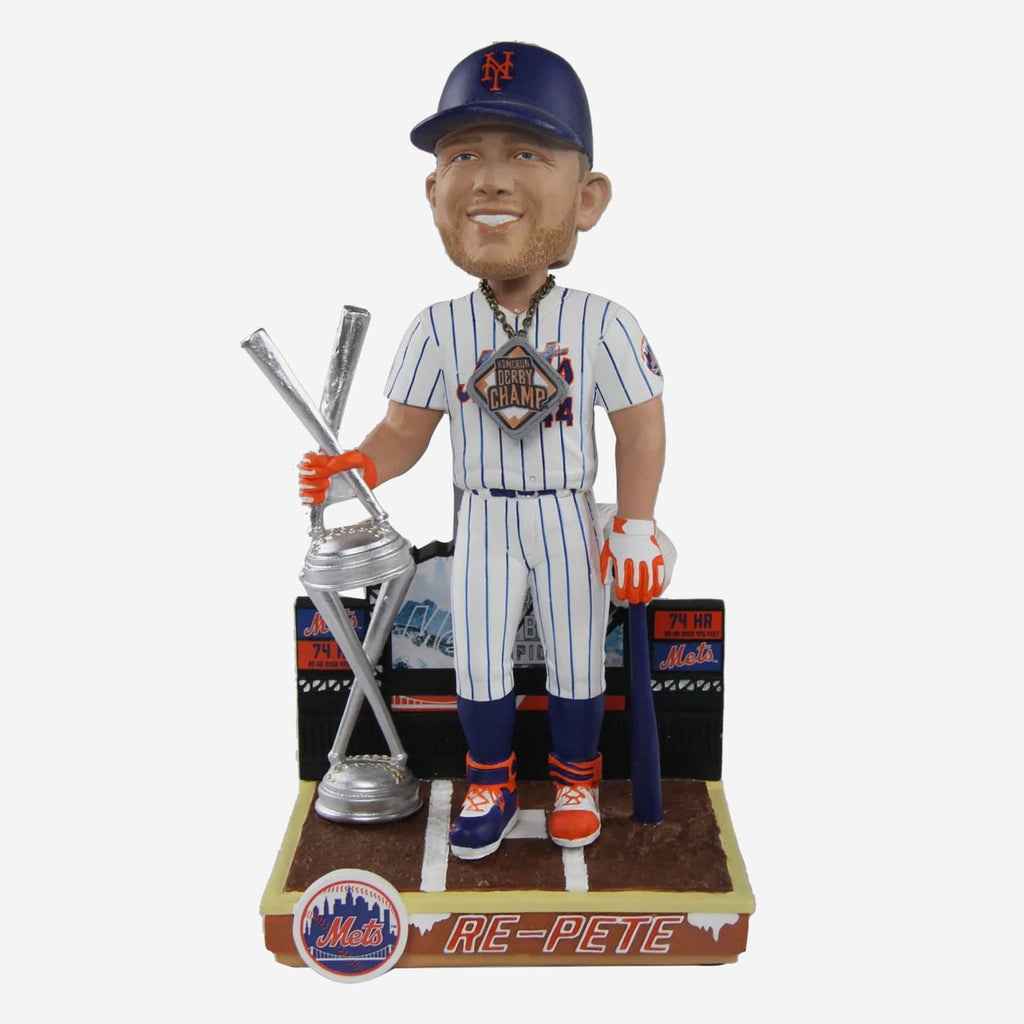 Pete Alonso New York Mets 2021 Home Run Derby Champion Bobblehead FOCO - FOCO.com