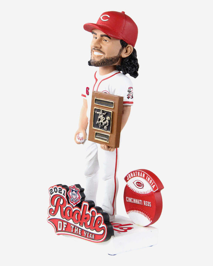 Jonathan India Cincinnati Reds 2021 NL Rookie Of The Year Bobblehead FOCO - FOCO.com