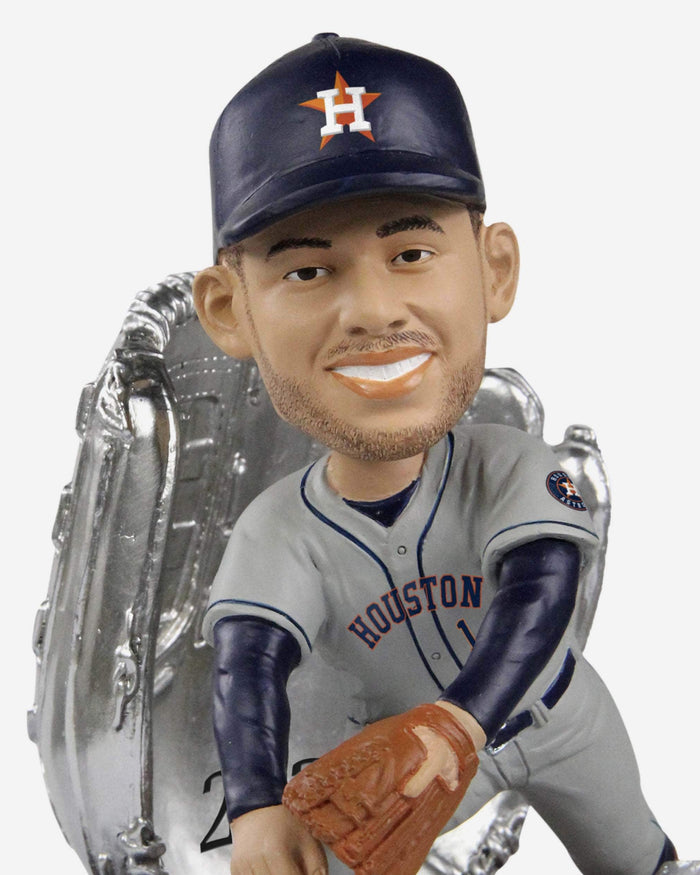 Carlos Correa Houston Astros 2021 Platinum Glove Bobblehead FOCO - FOCO.com