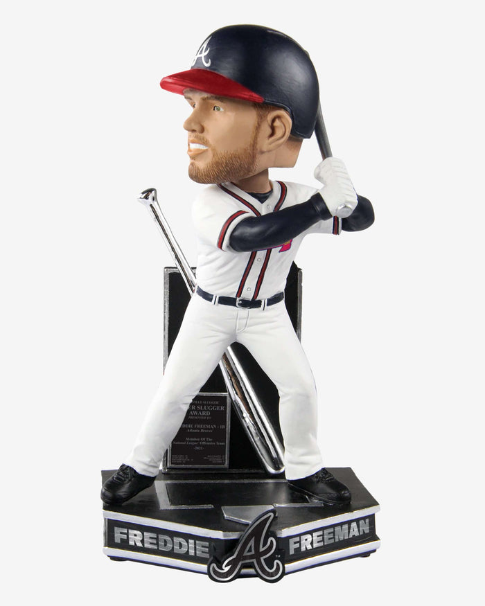 Freddie Freeman Atlanta Braves 2021 Silver Slugger Bobblehead FOCO - FOCO.com