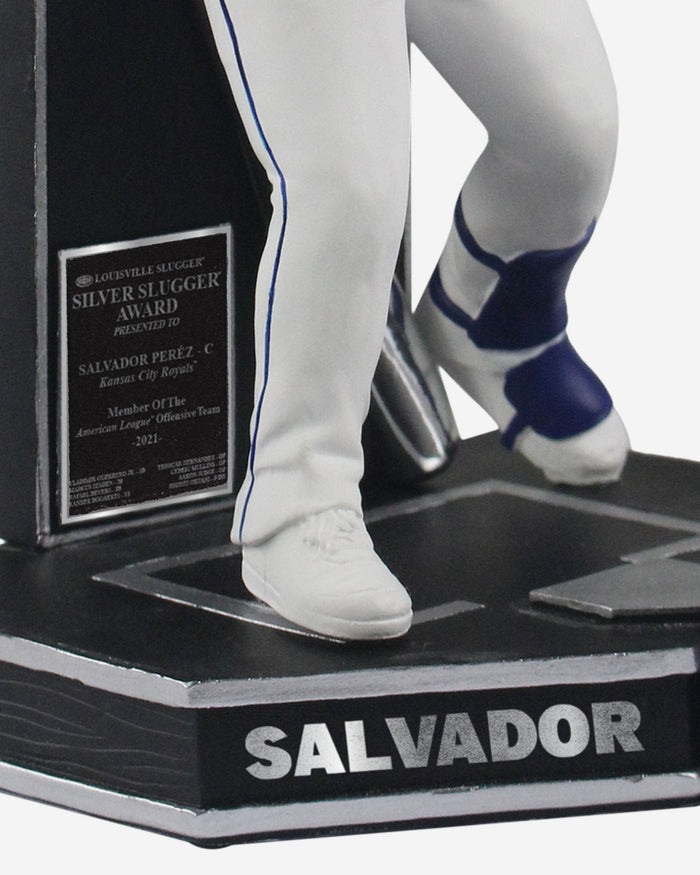 Salvador Perez Kansas City Royals 2021 Silver Slugger Bobblehead FOCO - FOCO.com