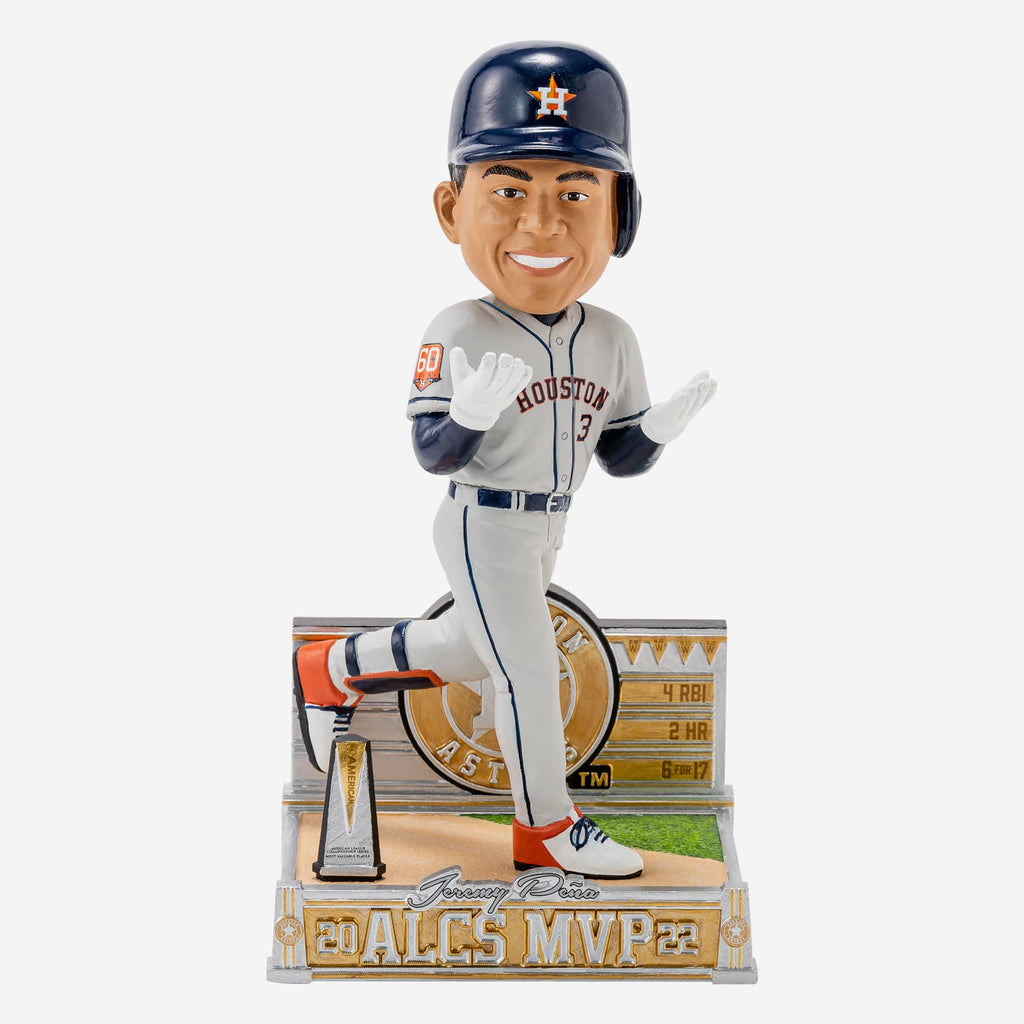 Jeremy Pena Houston Astros 2022 ALCS MVP Bobblehead FOCO - FOCO.com