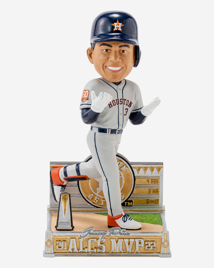 Jeremy Pena Houston Astros 2022 ALCS MVP Bobblehead FOCO - FOCO.com