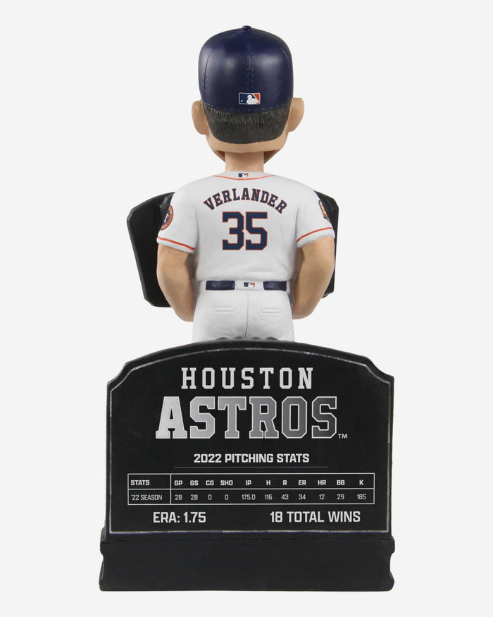Justin Verlander Houston Astros 2022 AL Cy Young Award Bobblehead FOCO - FOCO.com