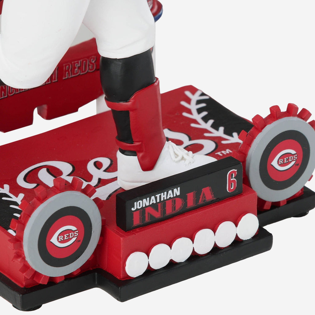 Cincinnati Reds Stack Jonathan India Cincinnati Reds Smoke Stack Ambassador Bobblehead FOCO