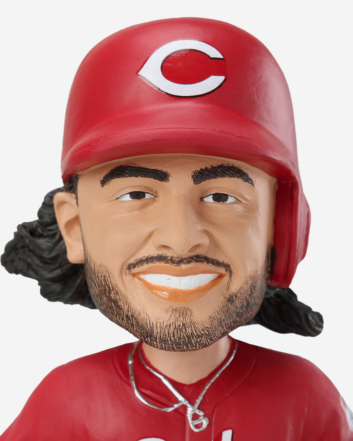 Cincinnati Reds Stack Jonathan India Cincinnati Reds Smoke Stack Ambassador Bobblehead FOCO
