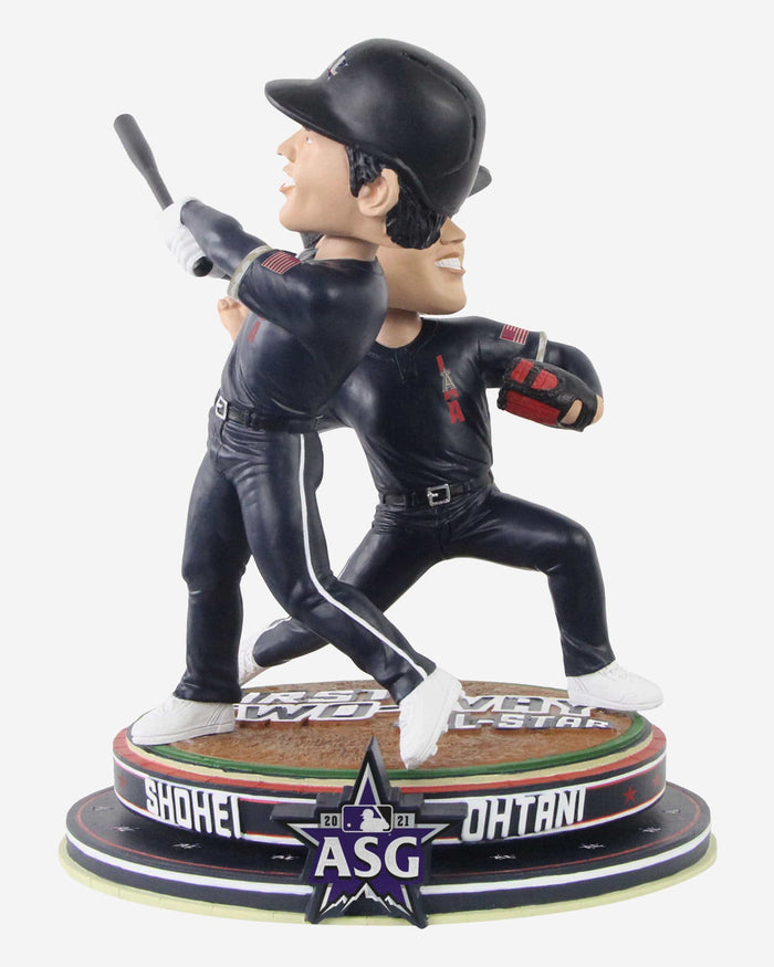 Shohei Ohtani Los Angeles Angels 2021 First Two-Way MLB All-Star Dual Spinning Bobblehead FOCO - FOCO.com