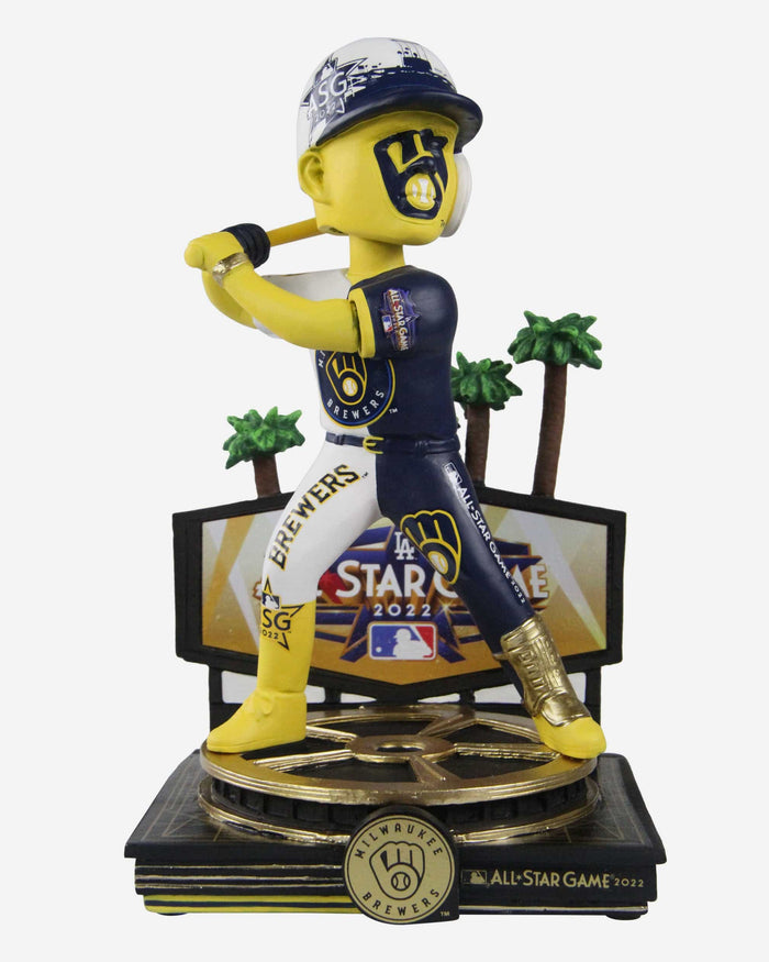 Milwaukee Brewers 2022 All-Star Bobbles On Parade Bobblehead FOCO - FOCO.com