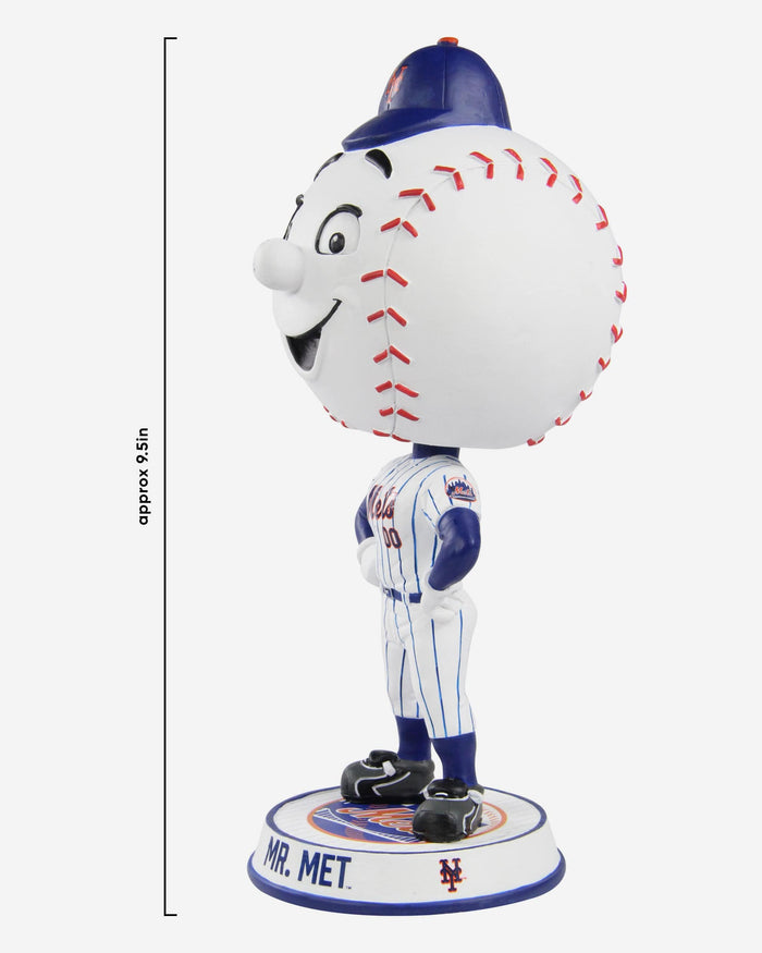 Mr Met New York Mets Mascot Bighead Bobblehead FOCO - FOCO.com