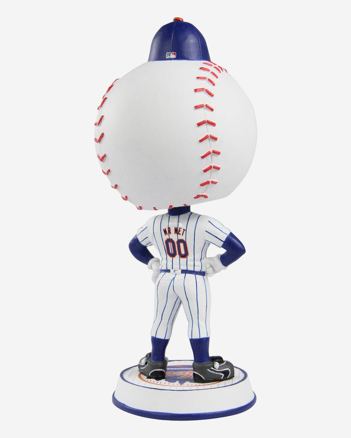 Mr Met New York Mets Mascot Bighead Bobblehead FOCO - FOCO.com