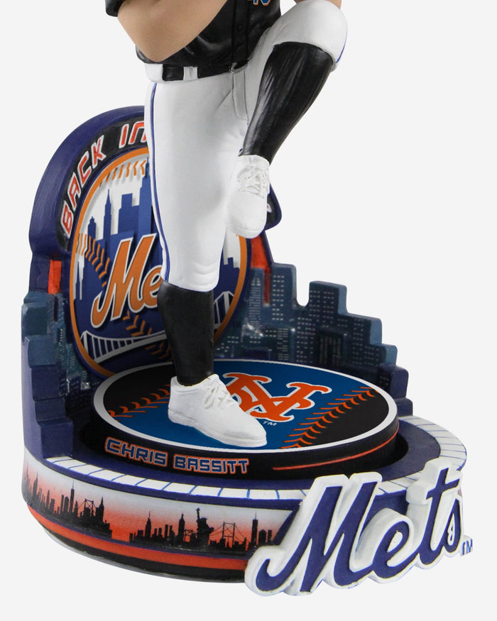 Chris Bassitt New York Mets Black Jersey Bobblehead FOCO - FOCO.com