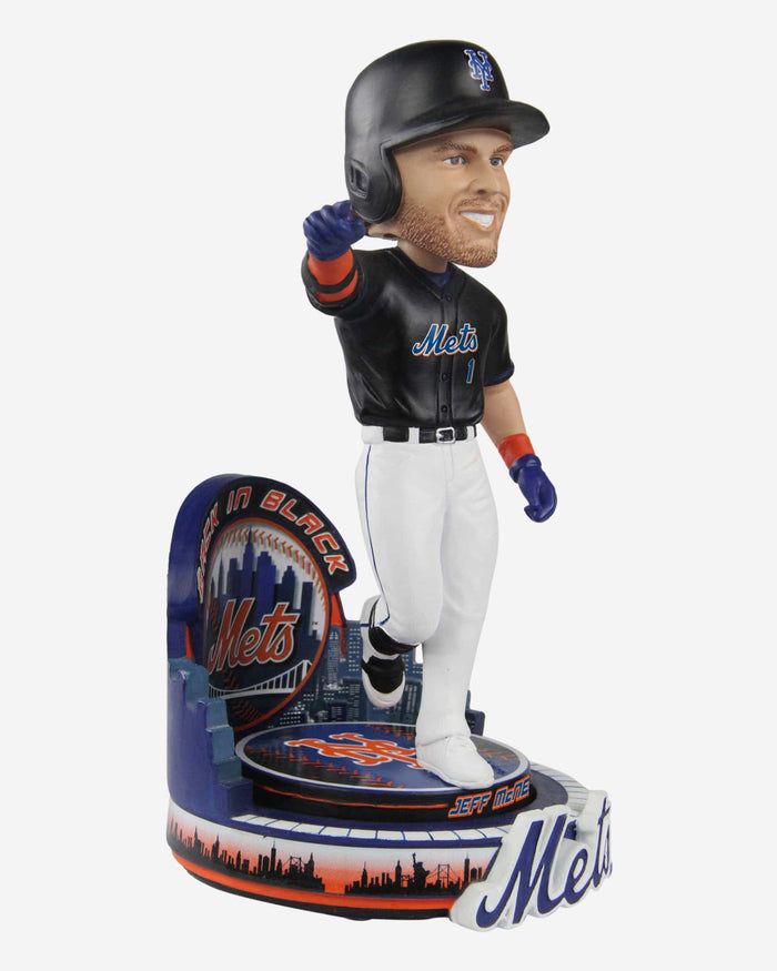 Jeff McNeil New York Mets Black Jersey Bobblehead FOCO - FOCO.com