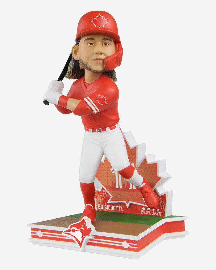 Bo Bichette Toronto Blue Jays 2022 Canada Day Bobblehead FOCO - FOCO.com