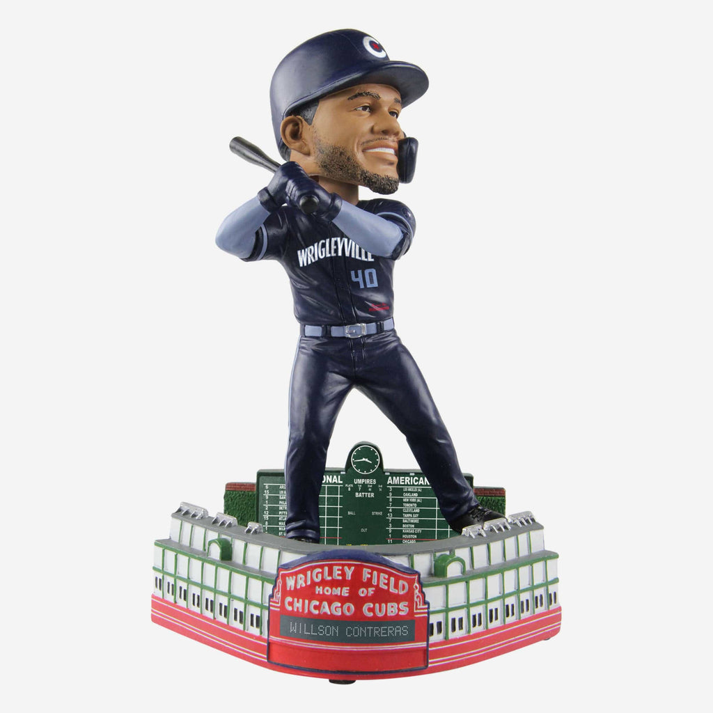 Willson Contreras Chicago Cubs 2022 City Connect Bobblehead FOCO - FOCO.com