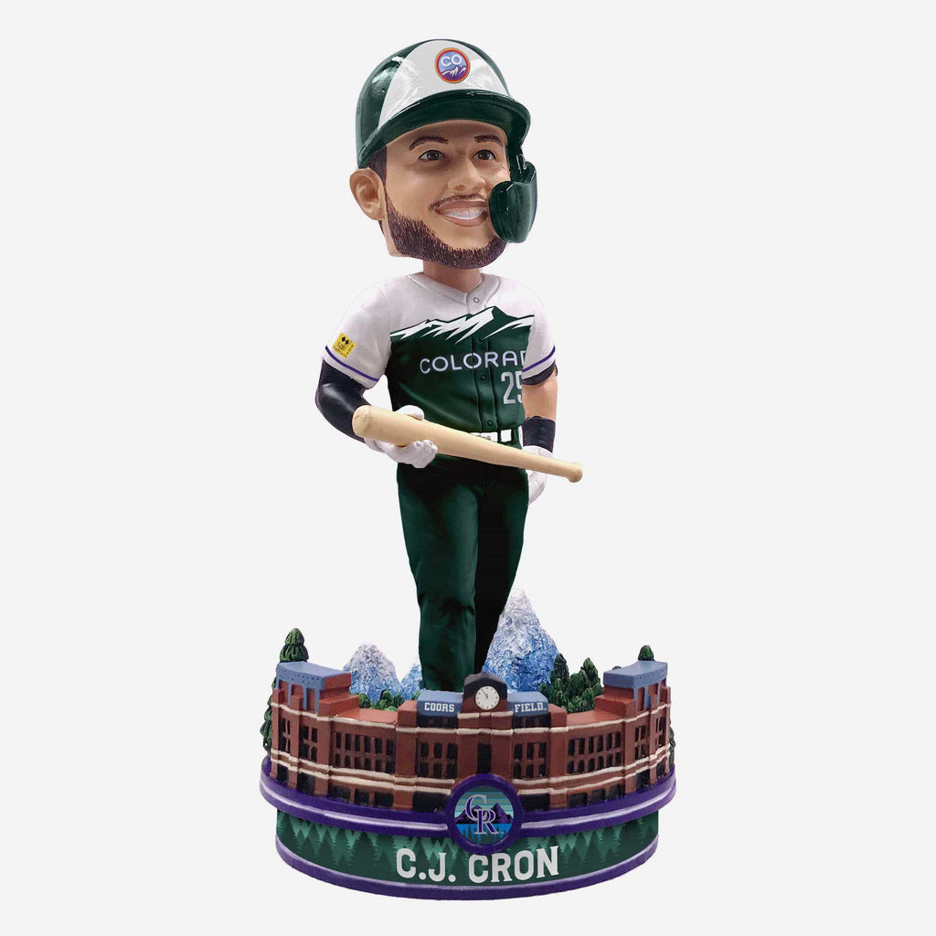 CJ Cron Colorado Rockies 2022 City Connect Bobblehead FOCO - FOCO.com