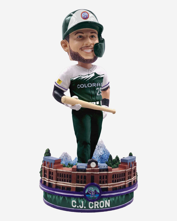 CJ Cron Colorado Rockies 2022 City Connect Bobblehead FOCO - FOCO.com