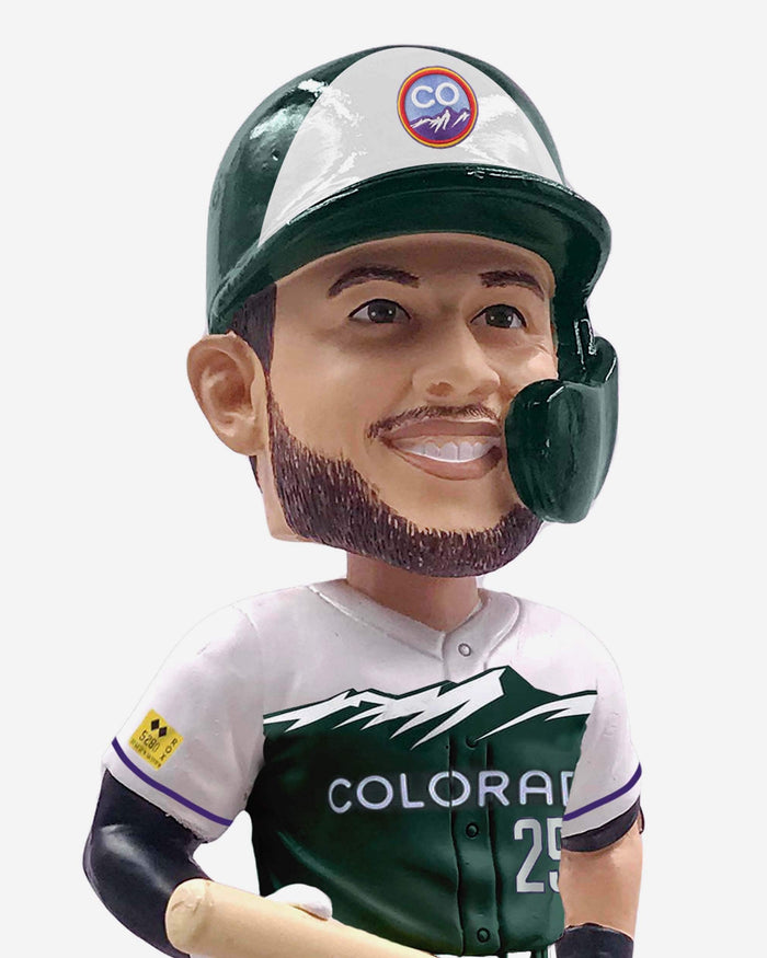 CJ Cron Colorado Rockies 2022 City Connect Bobblehead FOCO - FOCO.com