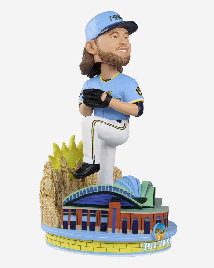 Corbin Burnes Milwaukee Brewers 2022 City Connect Bobblehead FOCO - FOCO.com