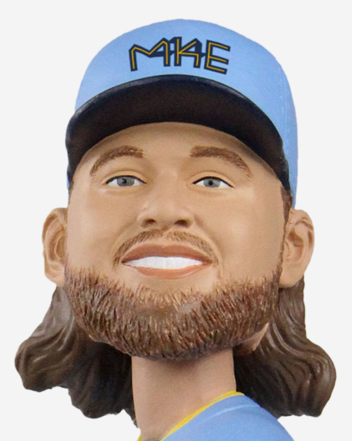 Corbin Burnes Milwaukee Brewers 2022 City Connect Bobblehead FOCO - FOCO.com