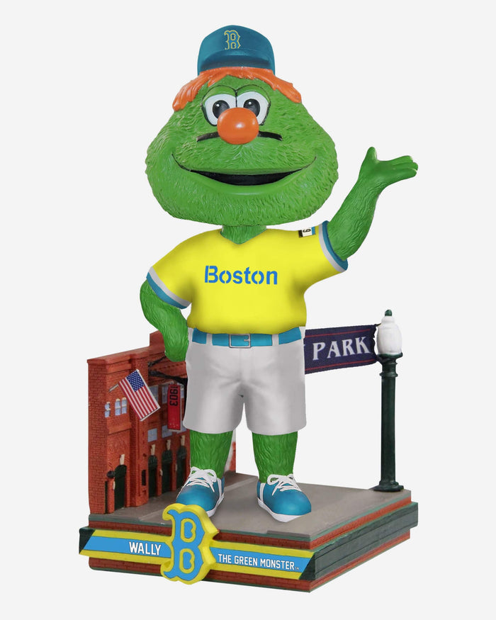 Wally the Green Monster Boston Red Sox 2022 City Connect Bobblehead FOCO - FOCO.com
