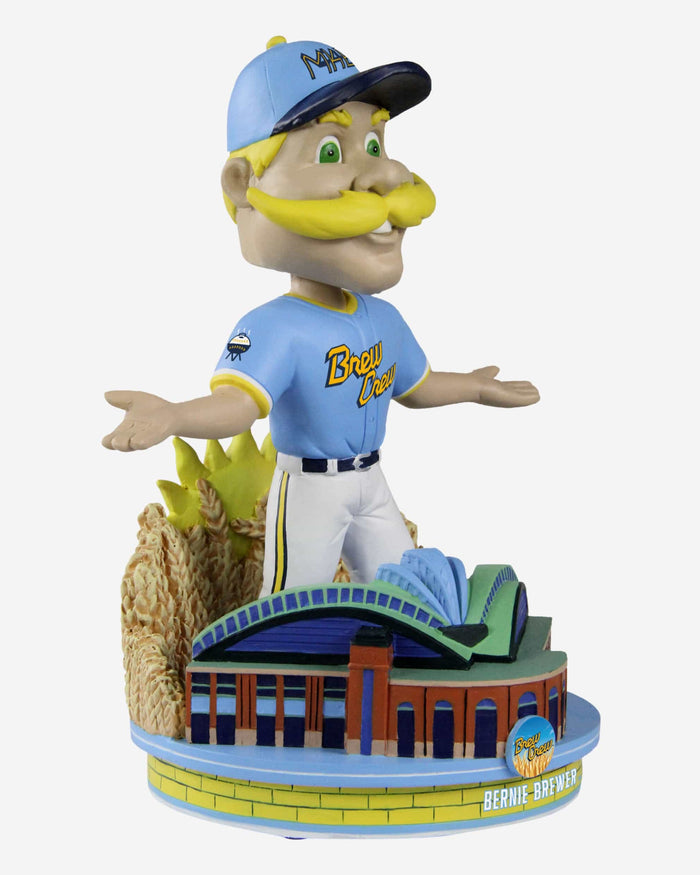 Bernie Brewer Milwaukee Brewers 2022 City Connect Mascot Bobblehead FOCO - FOCO.com