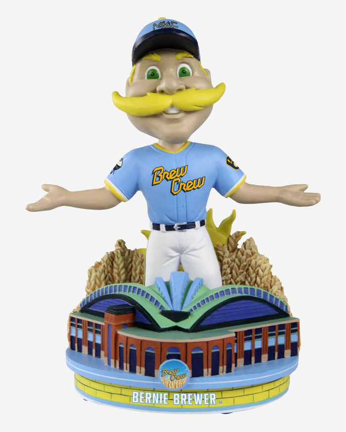 Bernie Brewer Milwaukee Brewers 2022 City Connect Mascot Bobblehead FOCO - FOCO.com