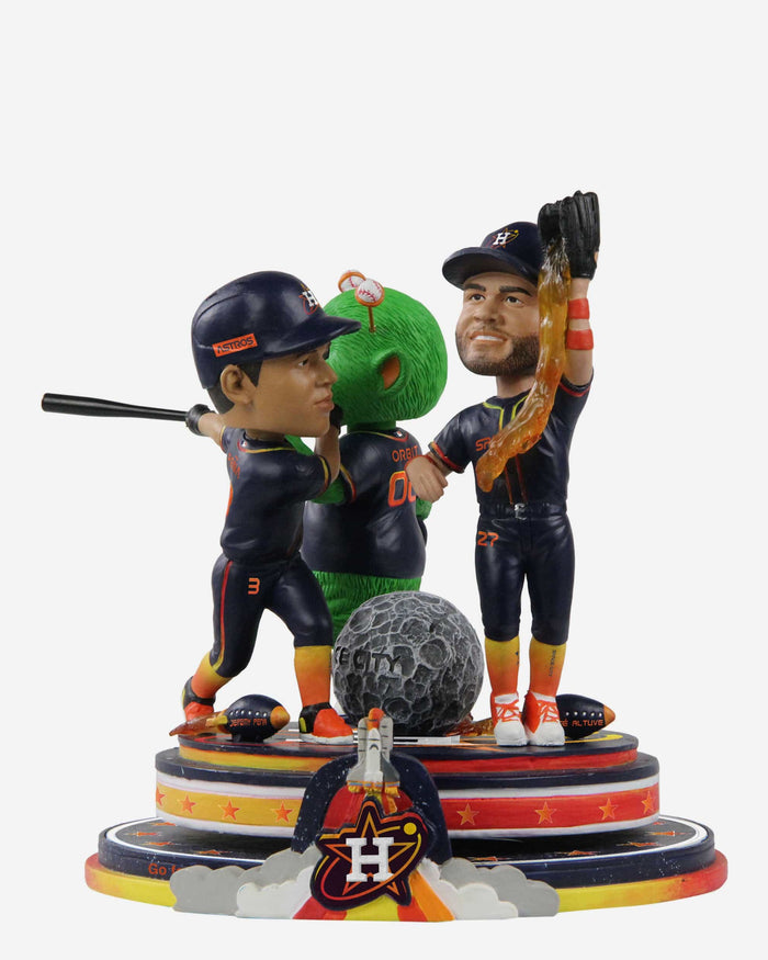 Houston Astros 2022 City Connect Space City Mini Bobblehead Scene FOCO - FOCO.com