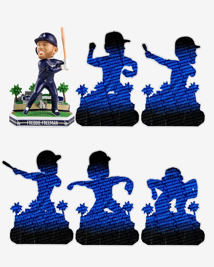 Los Angeles Dodgers 2022 City Connect Bobblehead Collection Set FOCO - FOCO.com