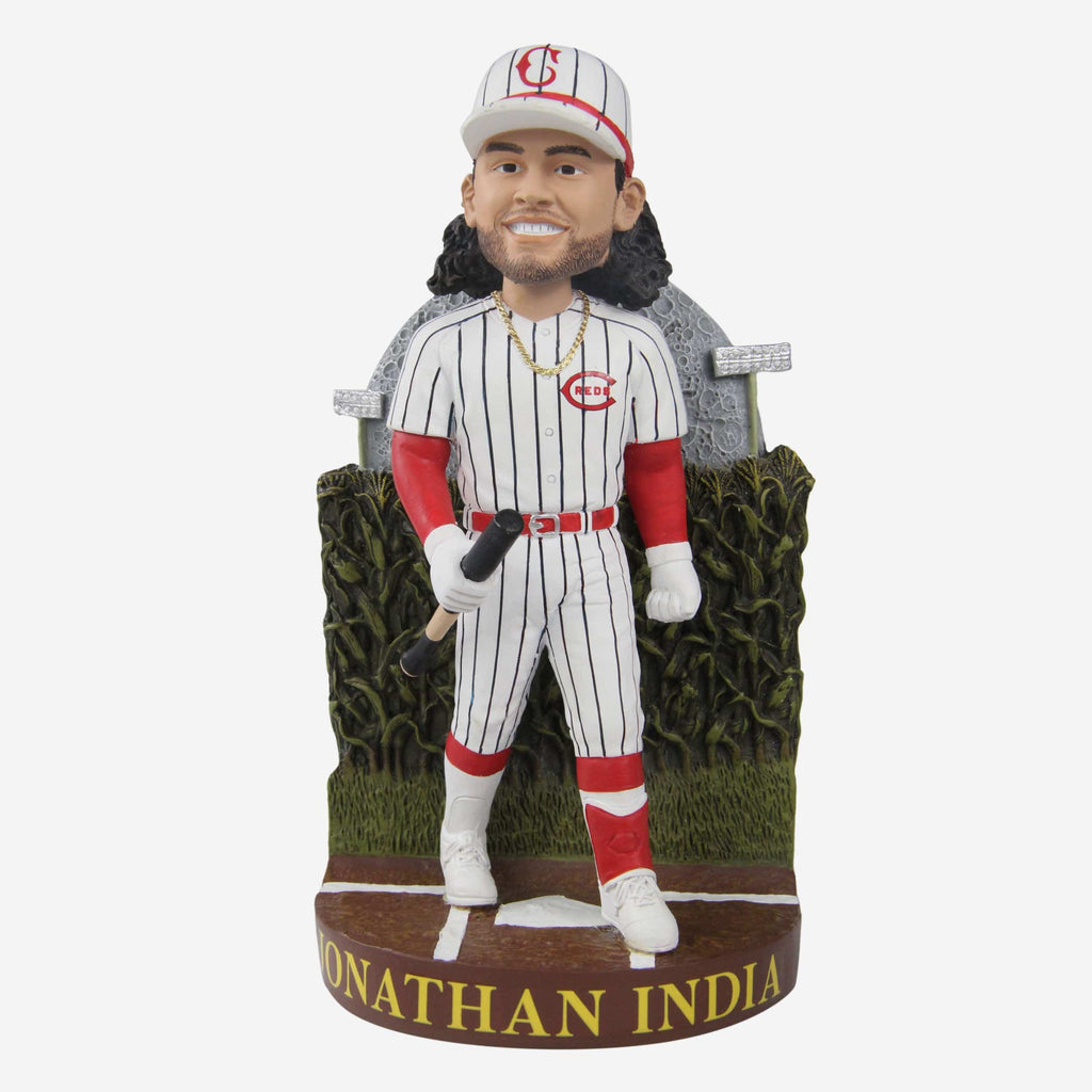 Jonathan India Cincinnati Reds 2022 Dyersville Cornfield Bobblehead FOCO - FOCO.com