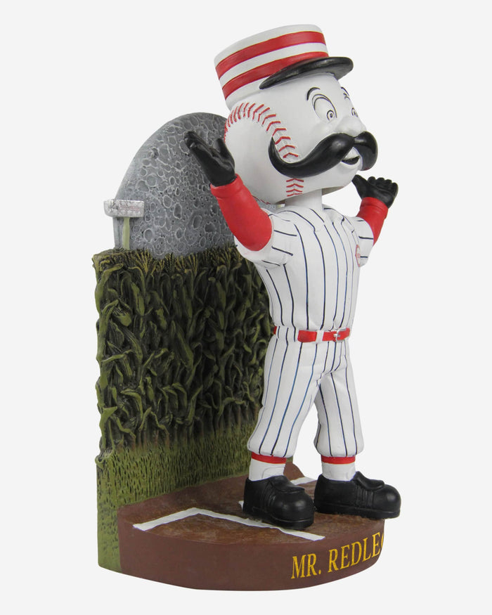 Mr Redlegs Cincinnati Reds 2022 Dyersville Cornfield Mascot Bobblehead FOCO - FOCO.com