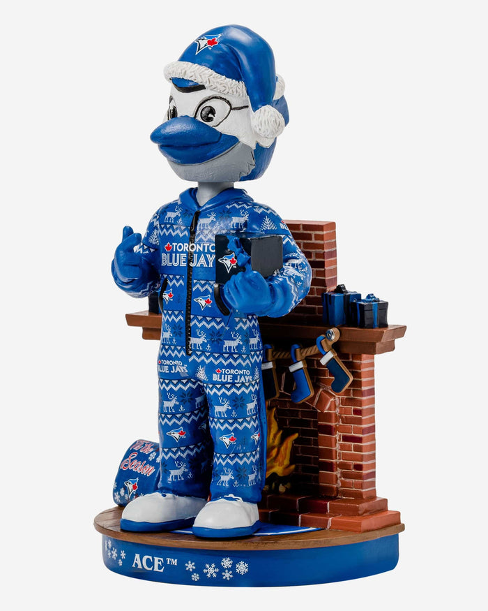 Ace Toronto Blue Jays Holiday Mascot Bobblehead FOCO - FOCO.com