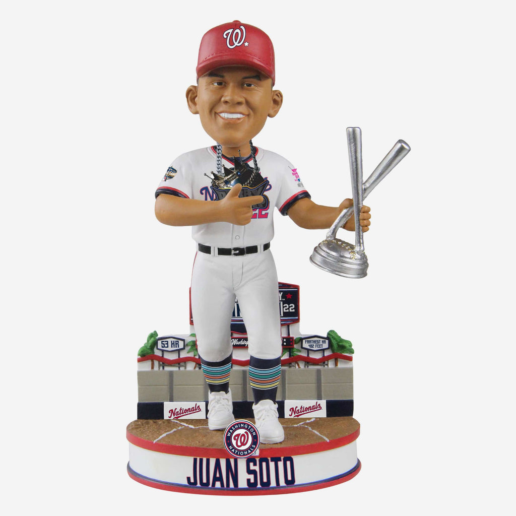 Juan Soto Washington Nationals 2022 Home Run Derby Champion Bobblehead FOCO - FOCO.com
