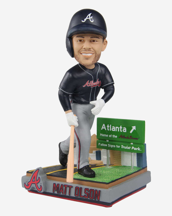 Matt Olson Atlanta Braves Next Stop Bobblehead FOCO - FOCO.com