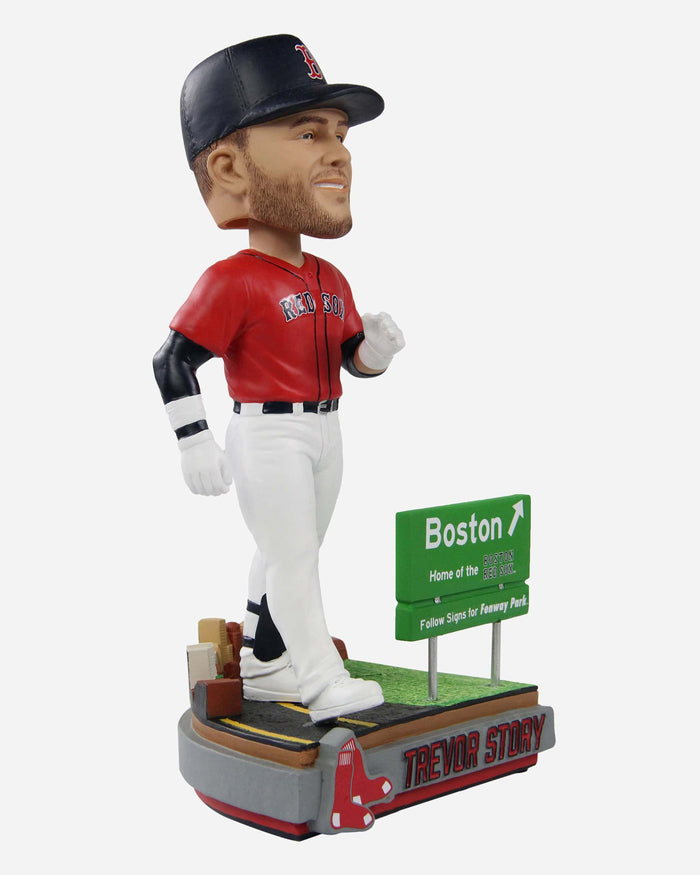 Trevor Story Boston Red Sox Next Stop Bobblehead FOCO - FOCO.com