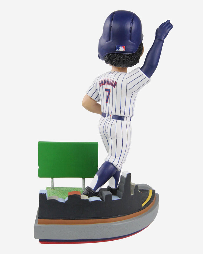Dansby Swanson Chicago Cubs Next Stop Bobblehead FOCO - FOCO.com