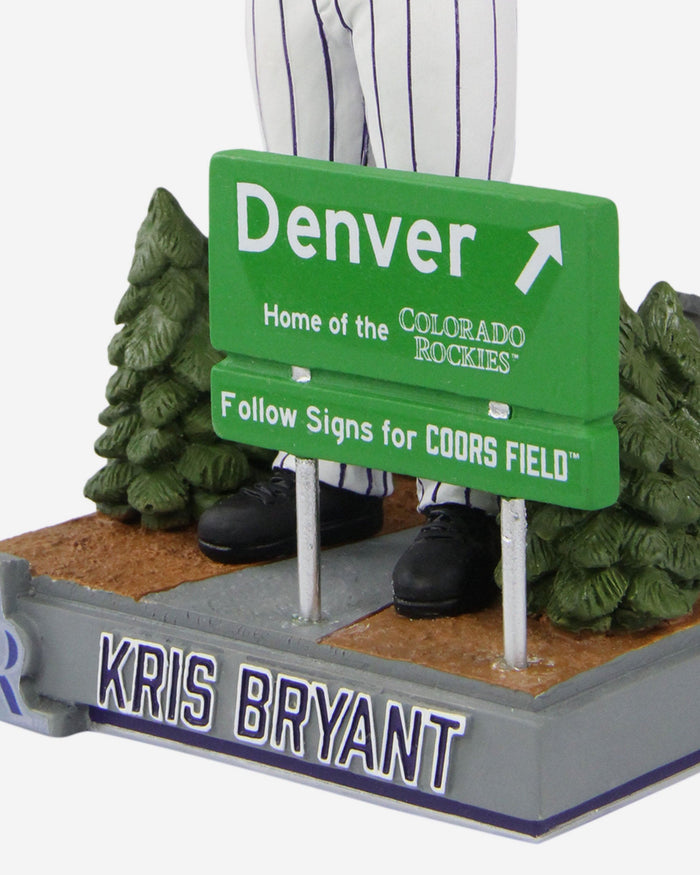 Kris Bryant Colorado Rockies Next Stop Bobblehead FOCO - FOCO.com