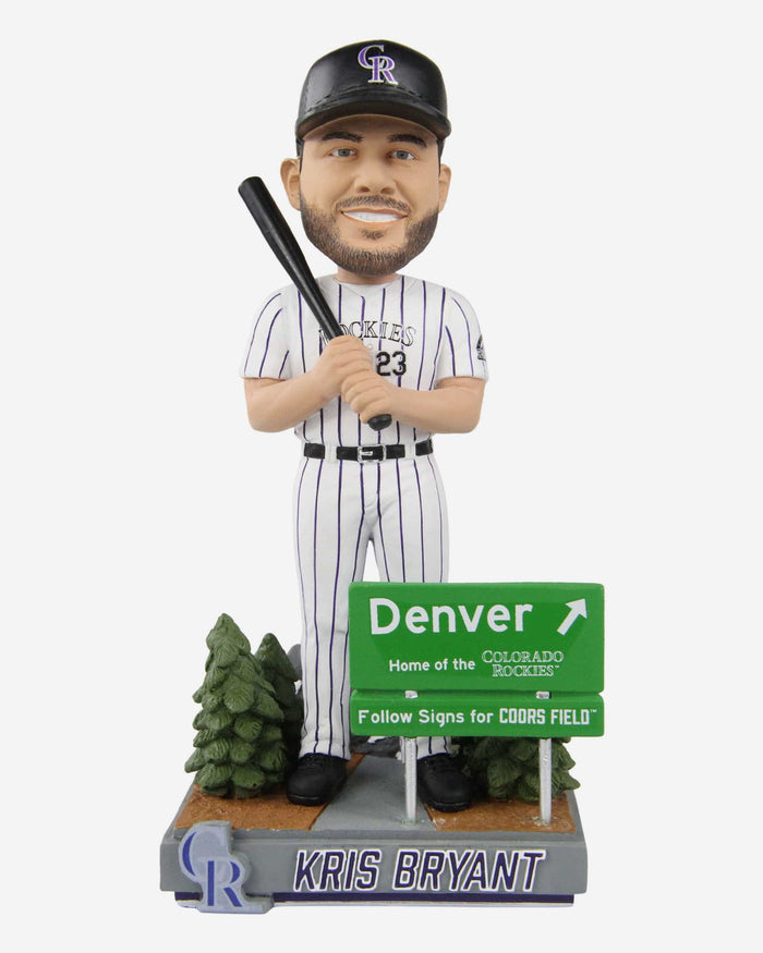 Kris Bryant Colorado Rockies Next Stop Bobblehead FOCO - FOCO.com