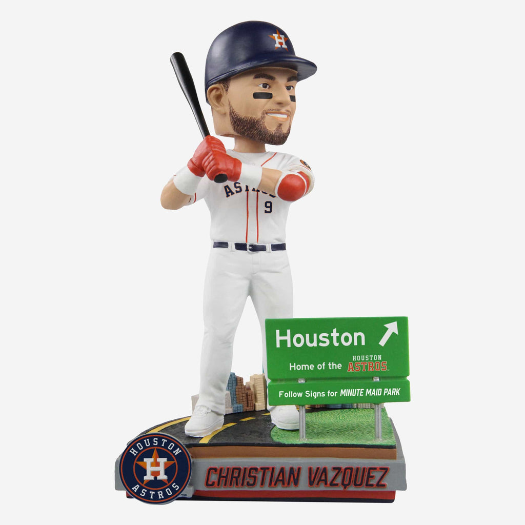 Christian Vazquez Houston Astros Next Stop Bobblehead FOCO - FOCO.com