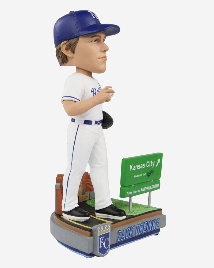 Zack Greinke Kansas City Royals Next Stop Bobblehead FOCO - FOCO.com