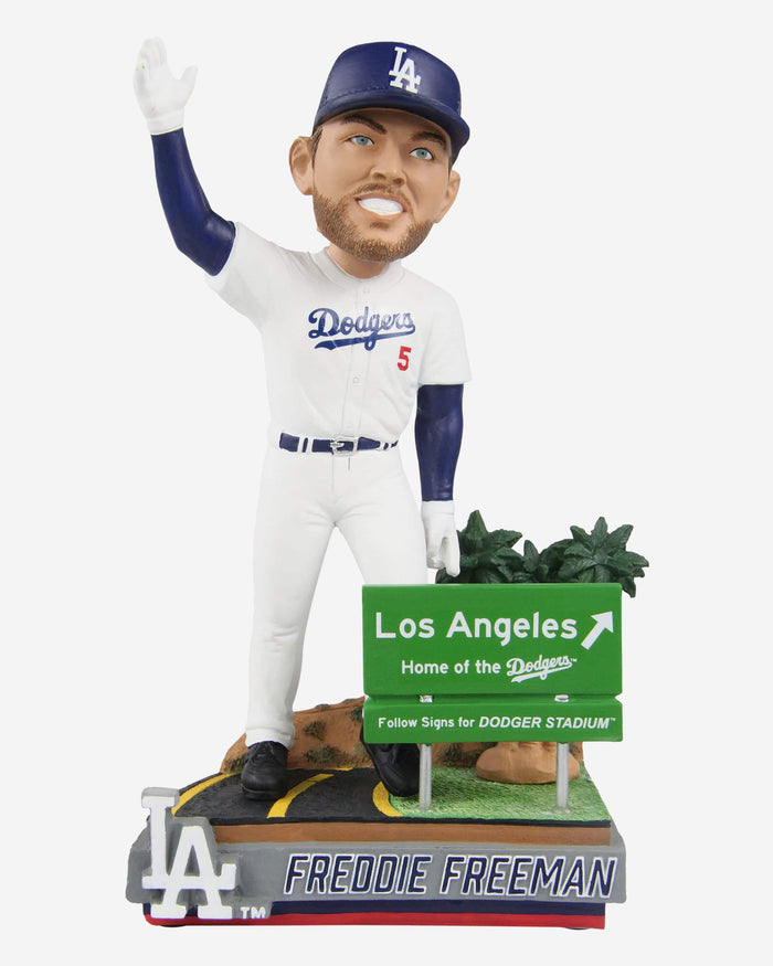 Freddie Freeman Los Angeles Dodgers Next Stop Bobblehead FOCO - FOCO.com